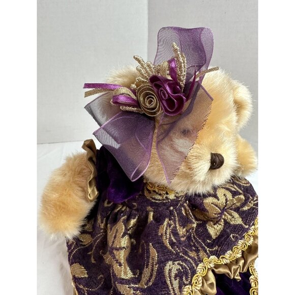 Dan Dee Musical Teddy Bear Collectors Choice Moving Head Plush 10.5" Victorian - Picture 5 of 9